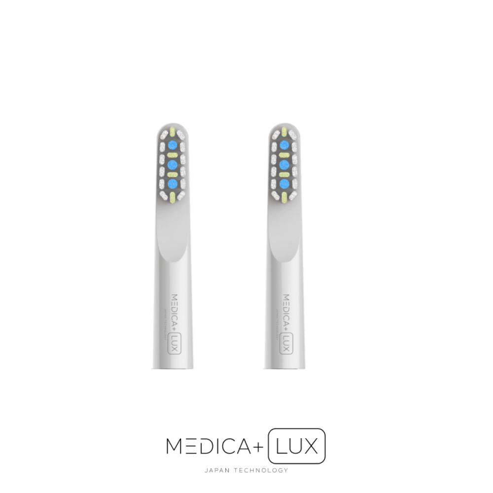 Wybielająca szczoteczka soniczna MEDICA+ Lux 10ХN Aluminum Portable Rose Gold (Japonia)