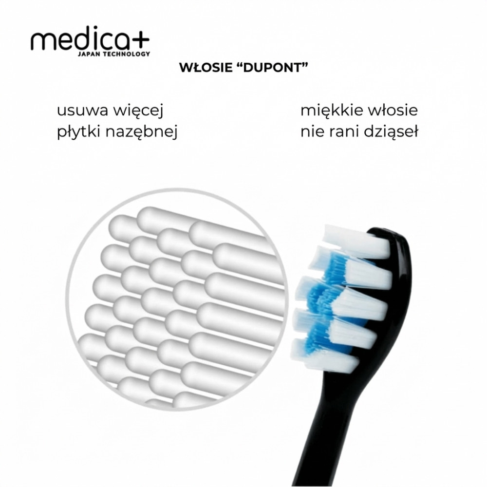Szczoteczka ultradźwiękowa MEDICA+ PROBRUSH 9.0 black (Japonia)