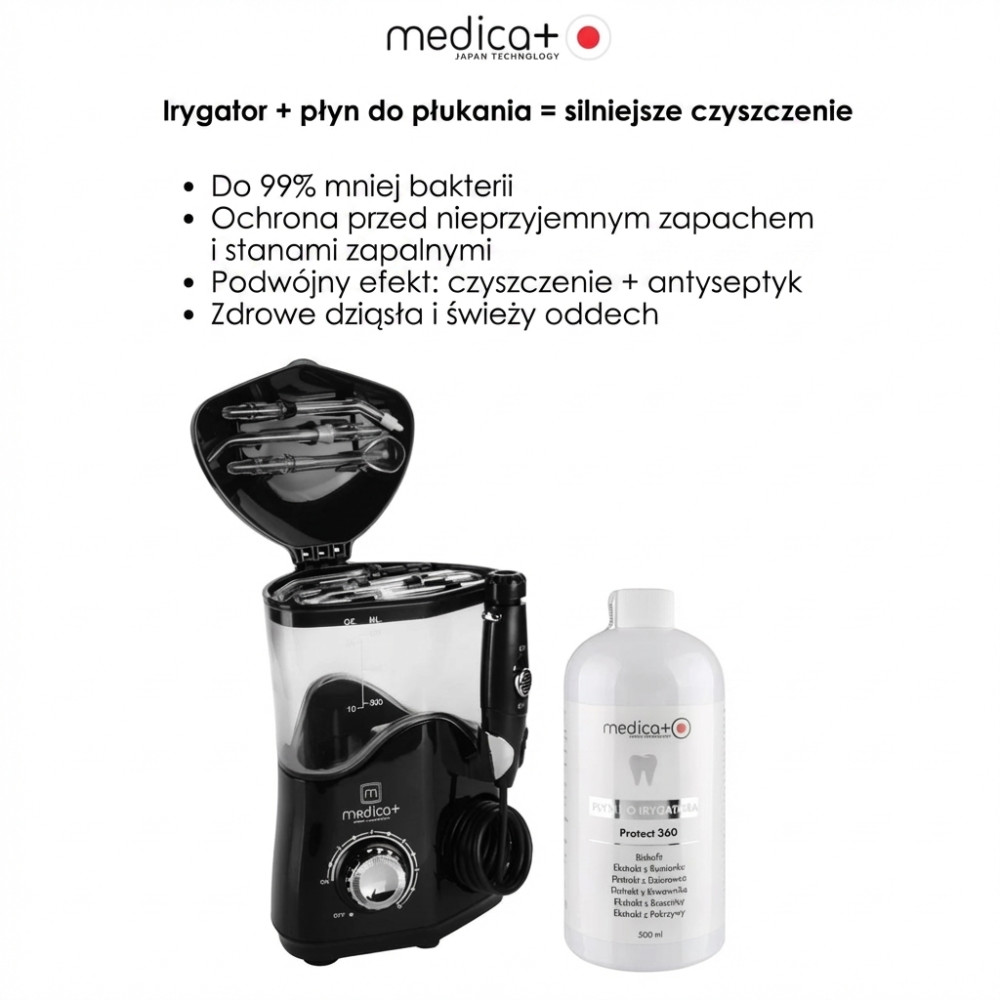 Stacjonarny irygator MEDICA+ PROWATER STATION 7.0 BL (Japonia)
