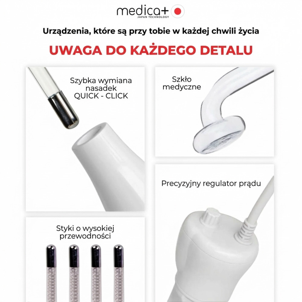 Darsonval MEDICA+ DARSOLINE 7.0 (Japonia)