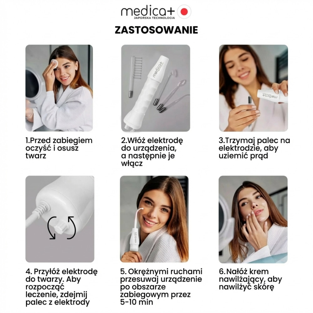 Darsonval MEDICA+ DARSOLINE 7.0 (Japonia)