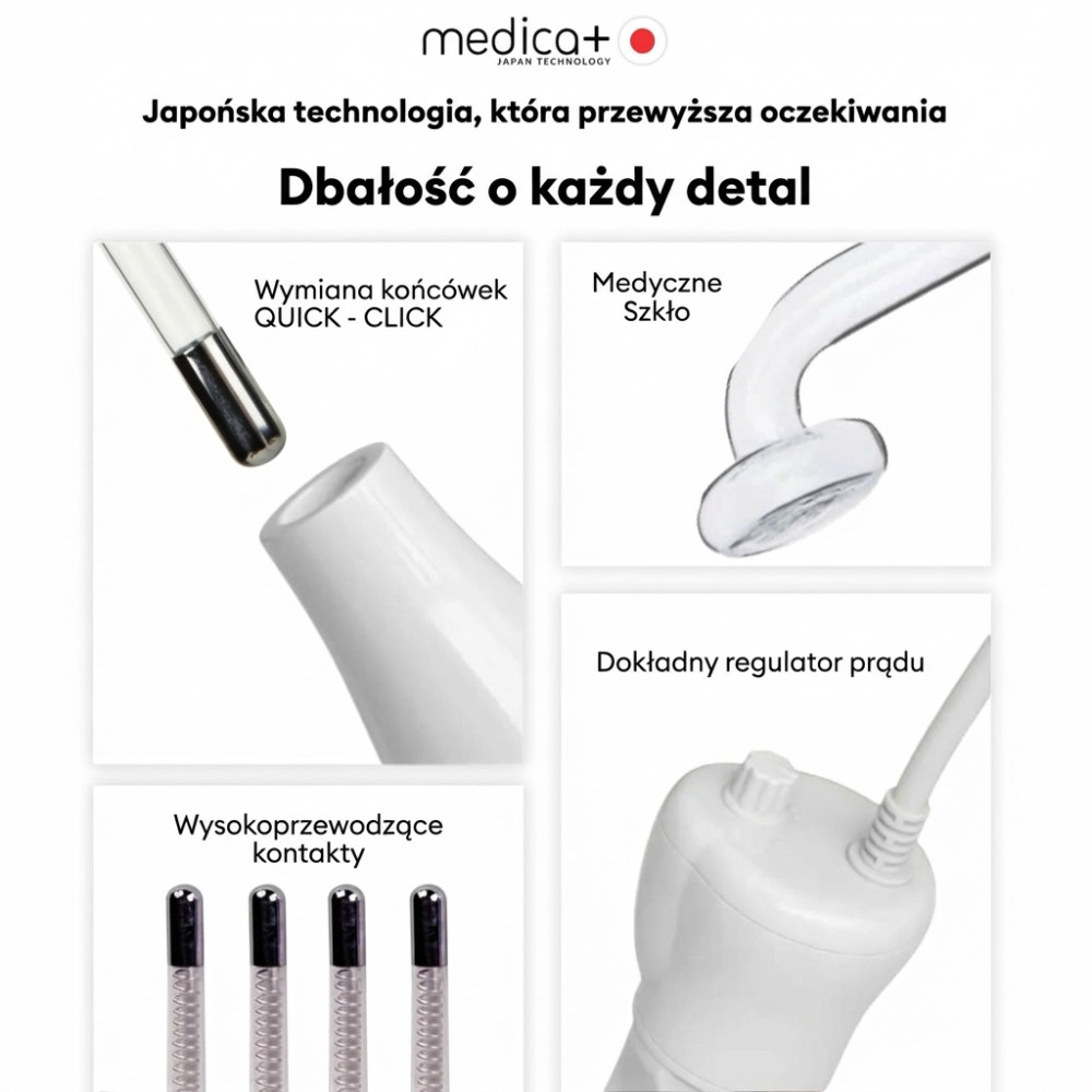 Przenośny aparat darsonwalowy MEDICA+ DARSOLINE 4.0 (Japonia)