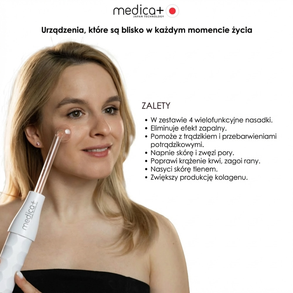 Przenośny aparat darsonwalowy MEDICA+ DARSOLINE 4.0 (Japonia)