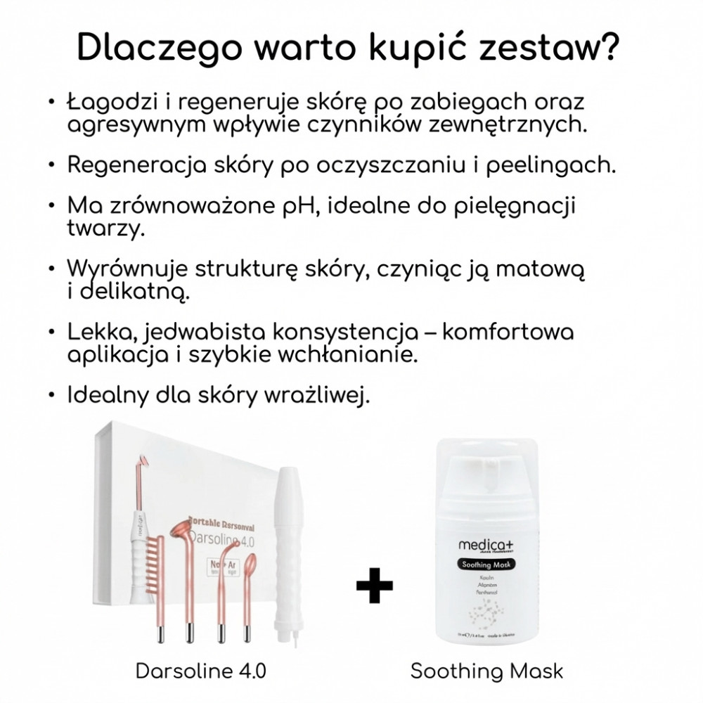 Przenośny aparat darsonwalowy MEDICA+ DARSOLINE 4.0 (Japonia)