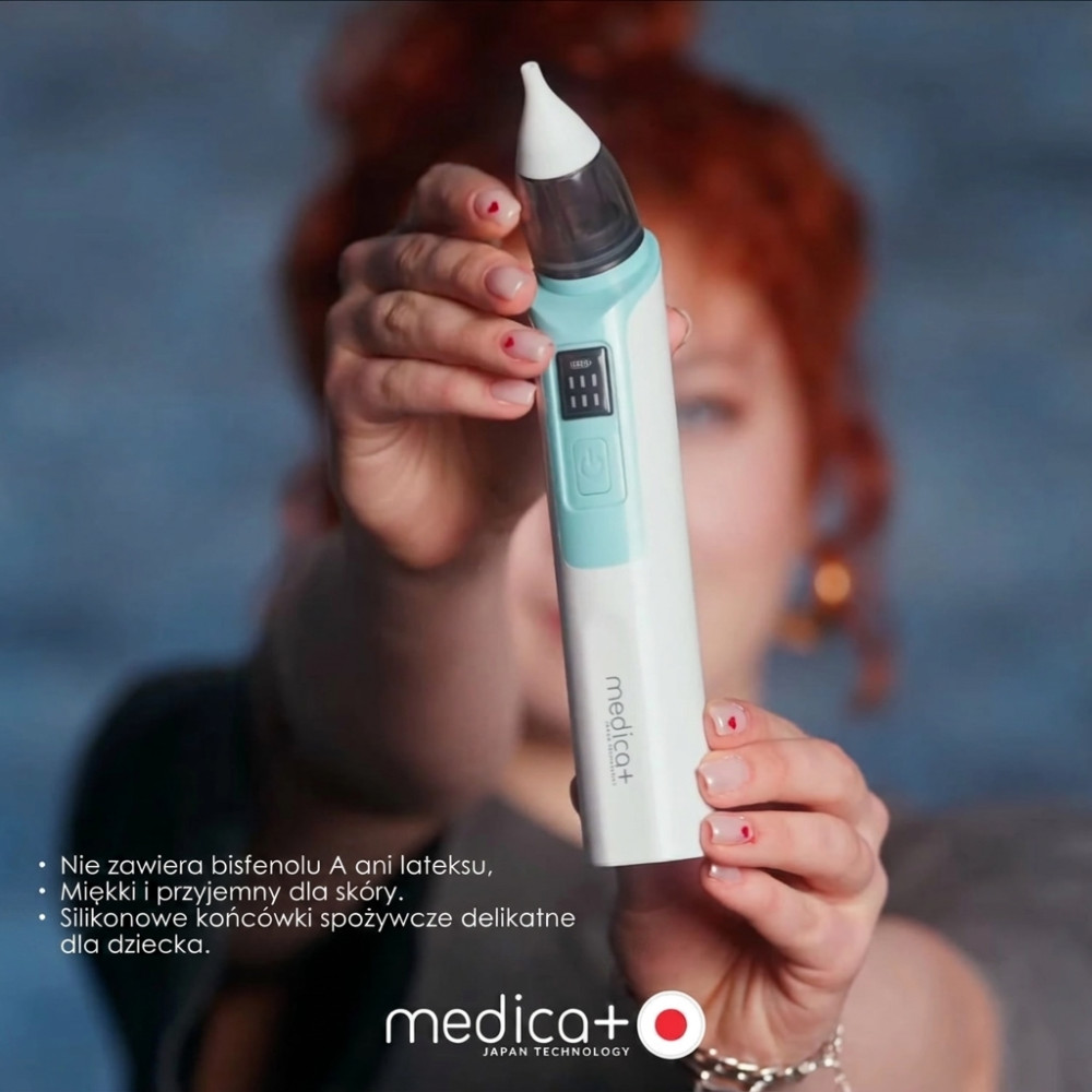 Aspirator do nosa MEDICA+ NOSE CLEANER 6.0 niebieski (Japonia)