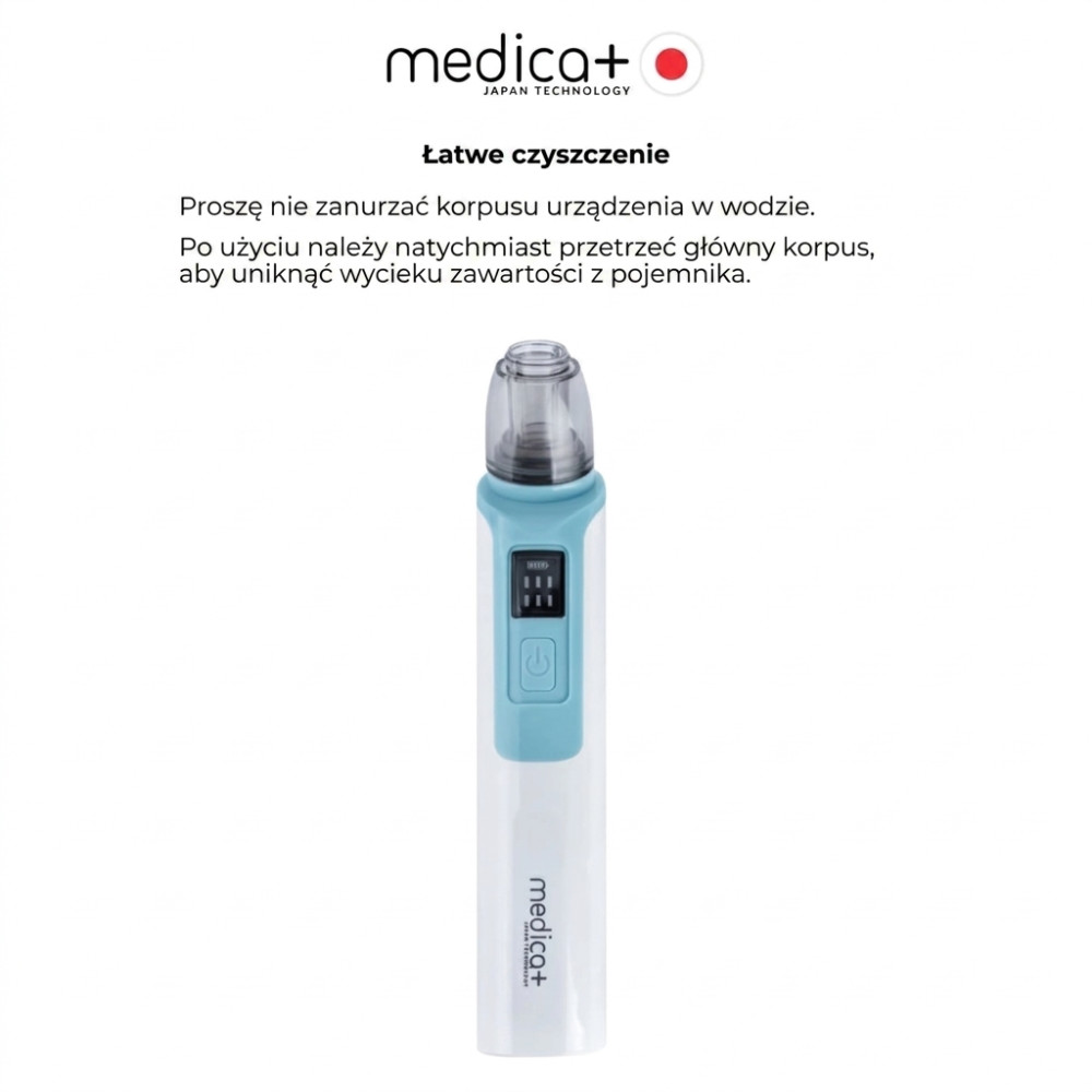 Aspirator do nosa MEDICA+ NOSE CLEANER 6.0 niebieski (Japonia)