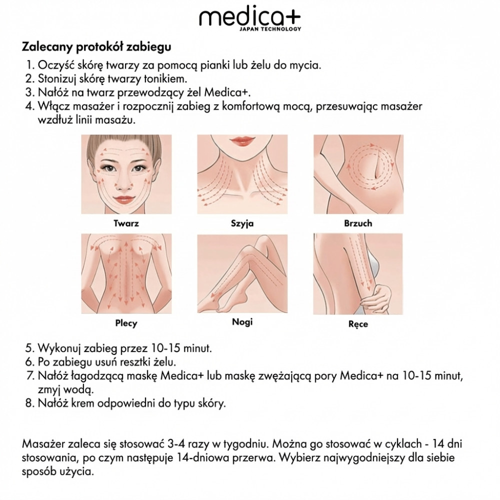 MEDICA+ Skin Lifting 5.0 Microcurrent Lifting Massager (Japan)