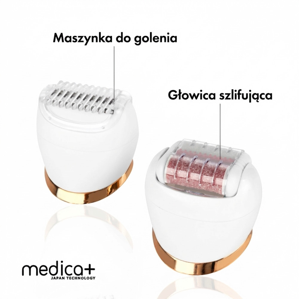 Wymienne nasadki do piły elektrycznej MEDICA+ BodyControl 4w1 (2 szt.) (Japonia)