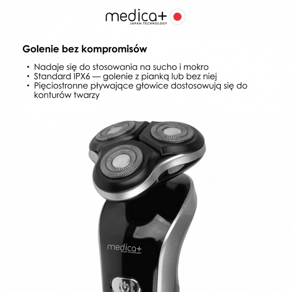 Golarka elektryczna 4 w 1 MEDICA+ Shaver 4v1 (Japonia)