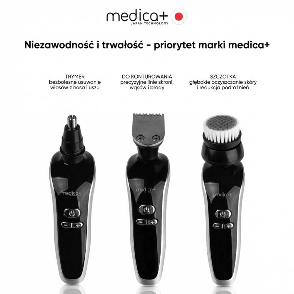 Golarka elektryczna 4 w 1 MEDICA+ Shaver 4v1 (Japonia)