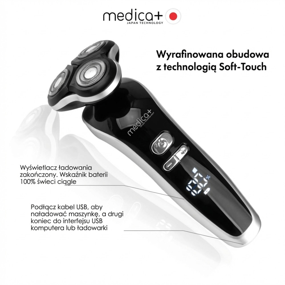 Golarka elektryczna 4 w 1 MEDICA+ Shaver 4v1 (Japonia)