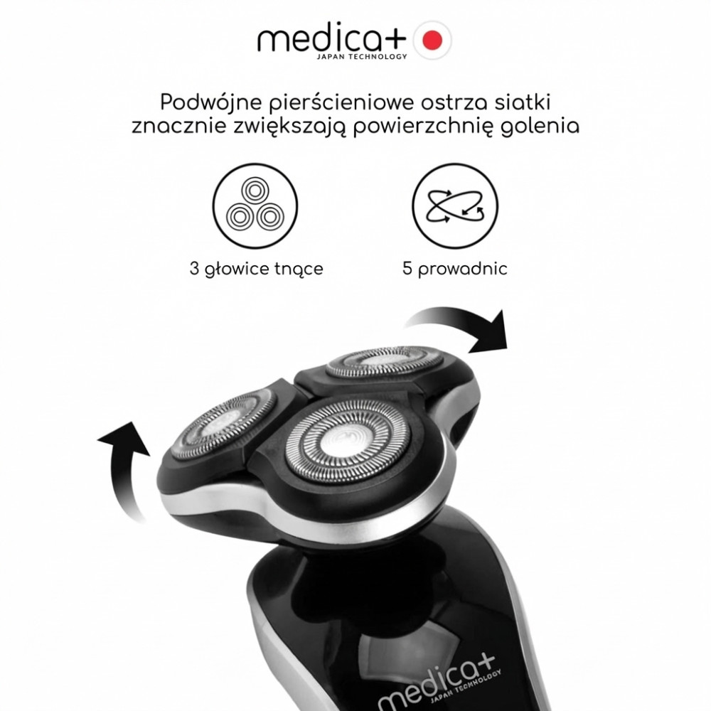 Golarka elektryczna 4 w 1 MEDICA+ Shaver 4v1 (Japonia)