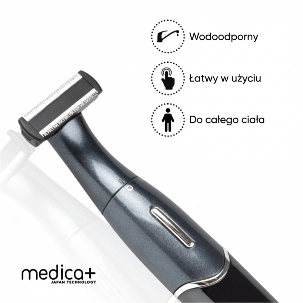 Trymer elektryczny 4 w 1 MEDICA+ Trimmer 8.0 (Japonia)
