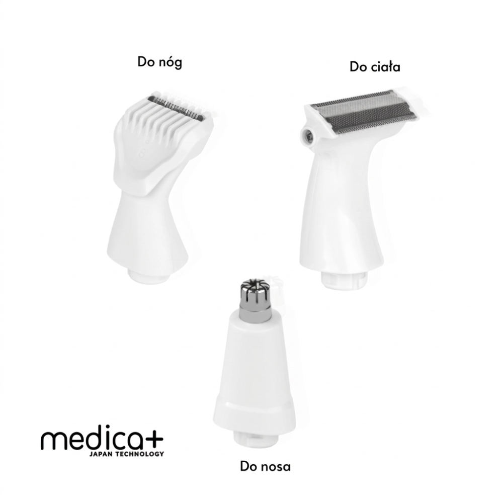 Wymienne nasadki do trymera MEDICA+ G-Trimmer 5w1 (5 szt.) (Japonia)