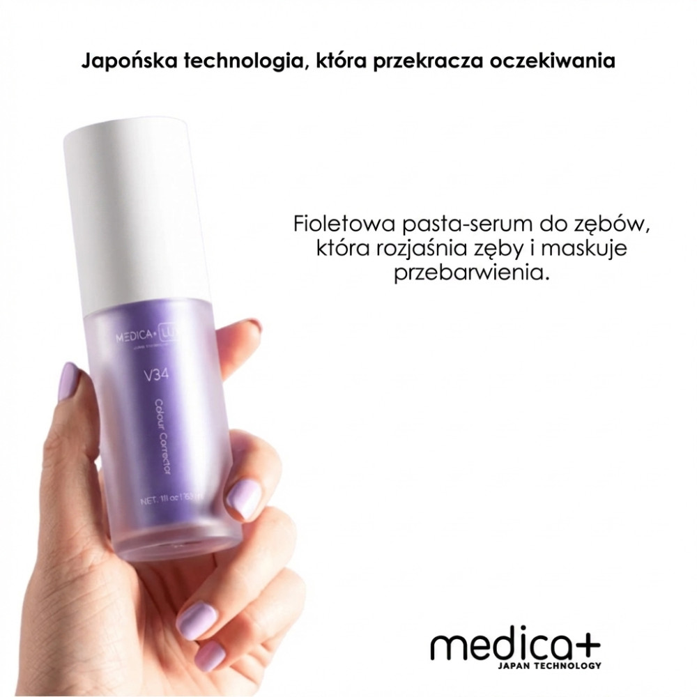 Korektor wybielający do zębów MEDICA+ V34