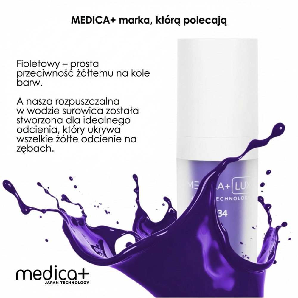 Korektor wybielający do zębów MEDICA+ V34