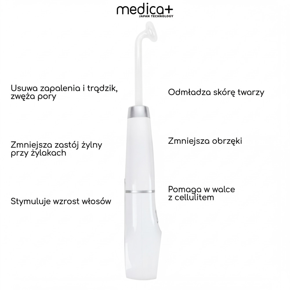 Aparat Darsonval MEDICA+ Lux Darsoline 8.0 (Japonia)