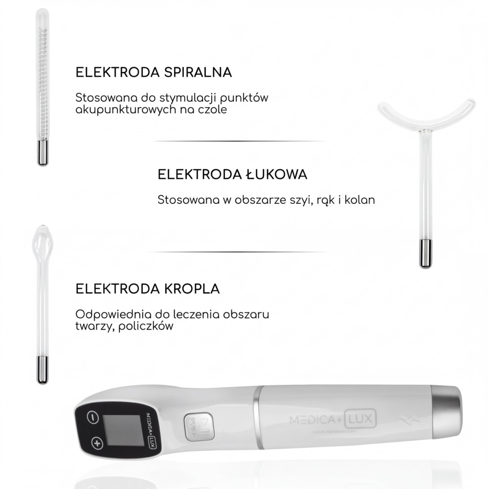 Aparat Darsonval MEDICA+ Lux Darsoline 8.0 (Japonia)