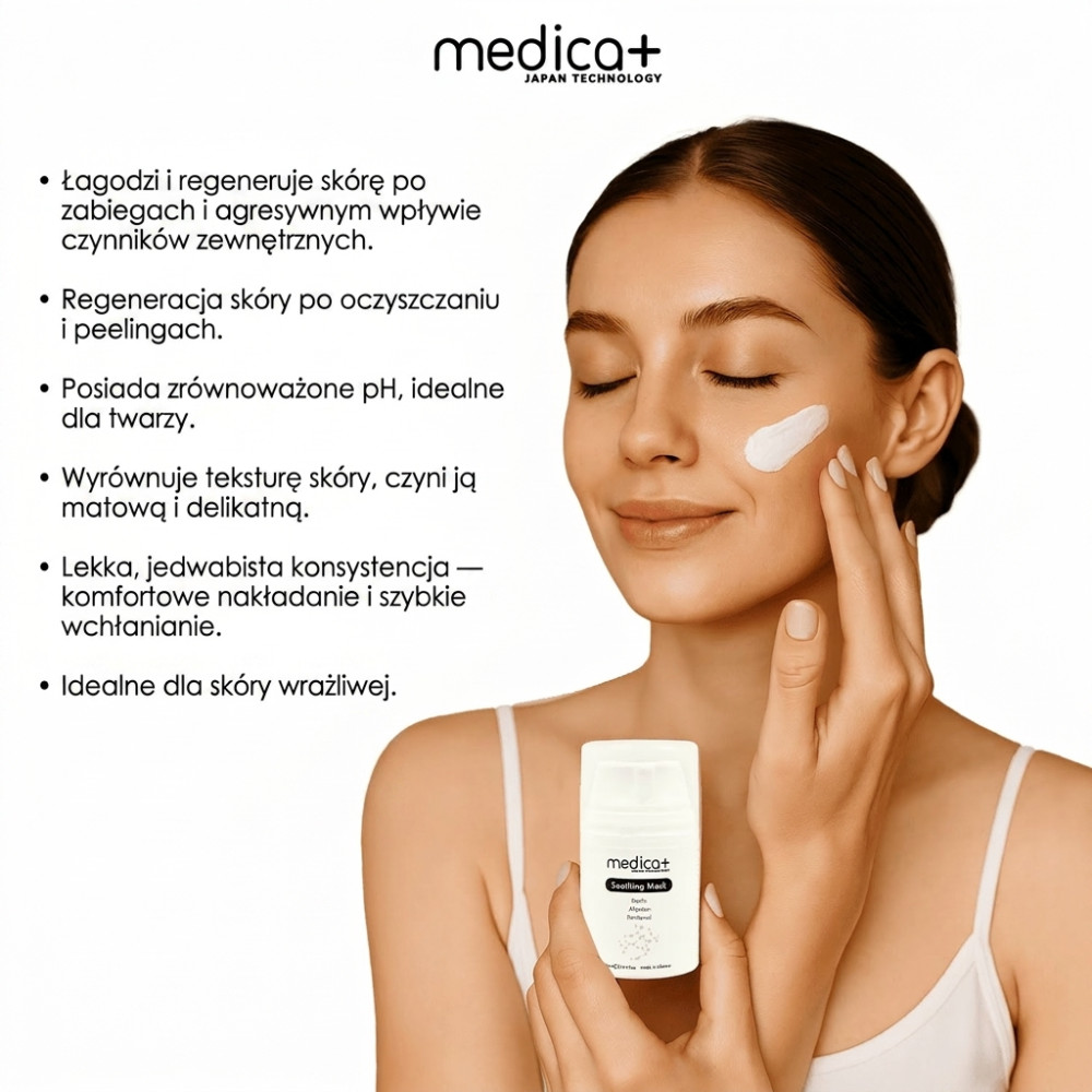 Kojąca maseczka do twarzy MEDICA+ Soothing Mask (50 ml)