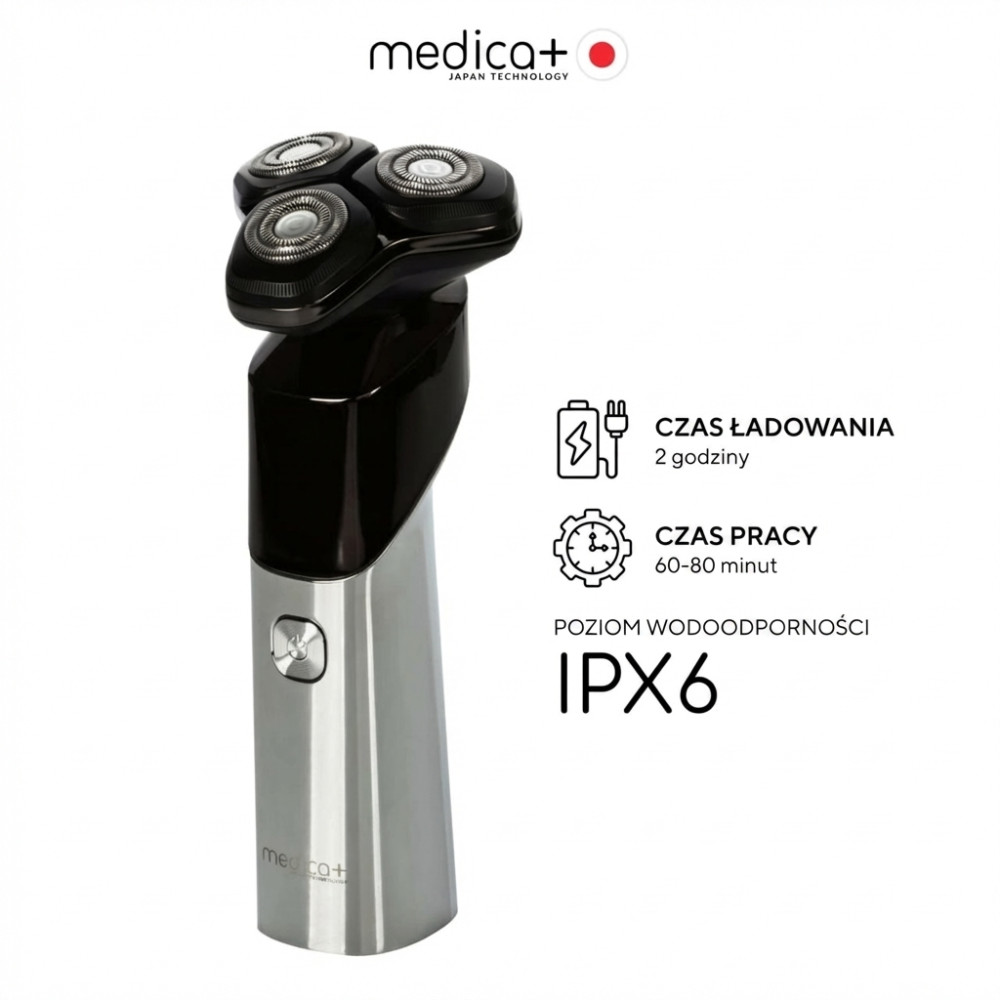 Elektryczna maszynka do golenia MEDICA+ STEEL 6500 (Japonia)