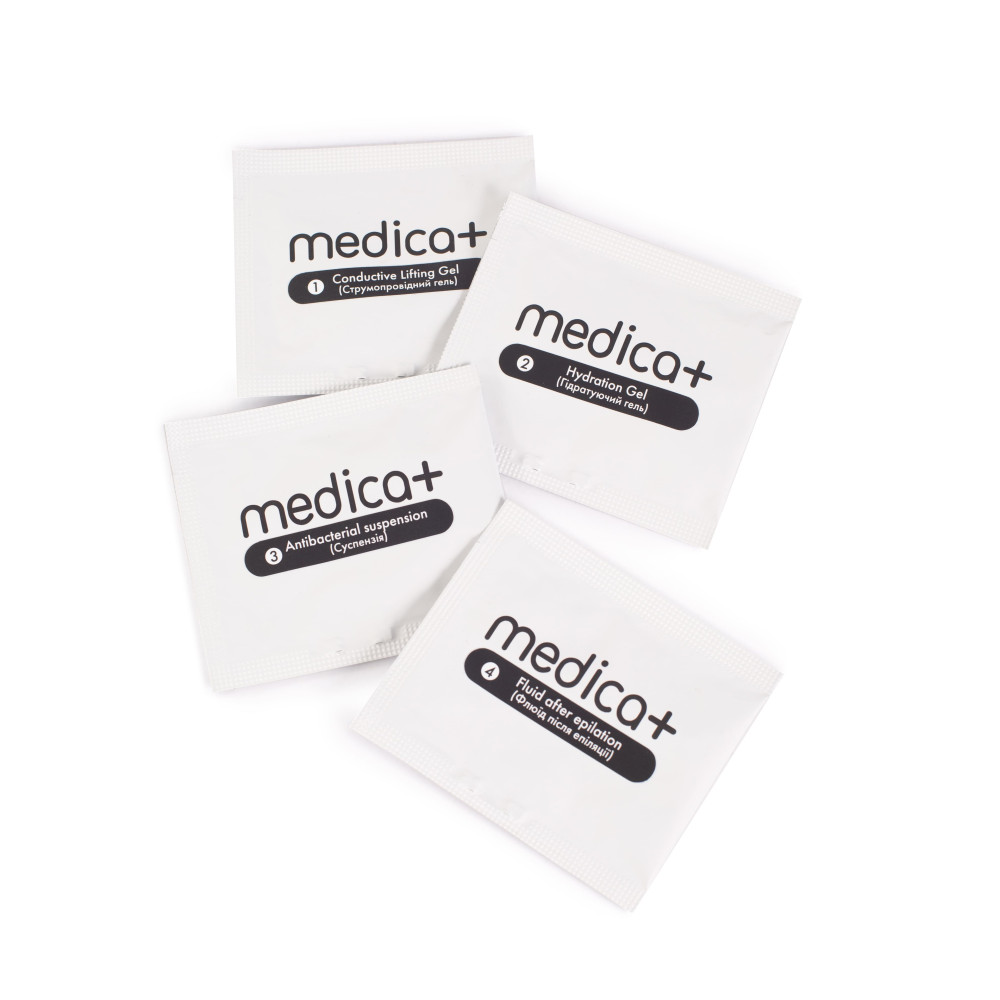 Zestaw 4 próbek kosmetyków MEDICA+ (4 sztuki po 5 ml)