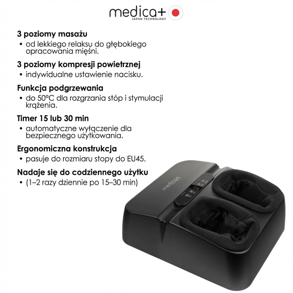 Masażer do stóp MEDICA+ FootMass 7.0 (Japonia)
