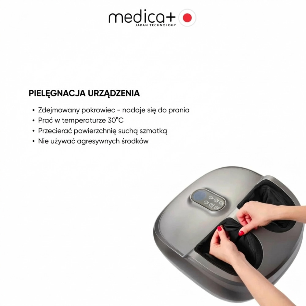 Masażer do stóp MEDICA+ FootMass 8.0 (Japonia)