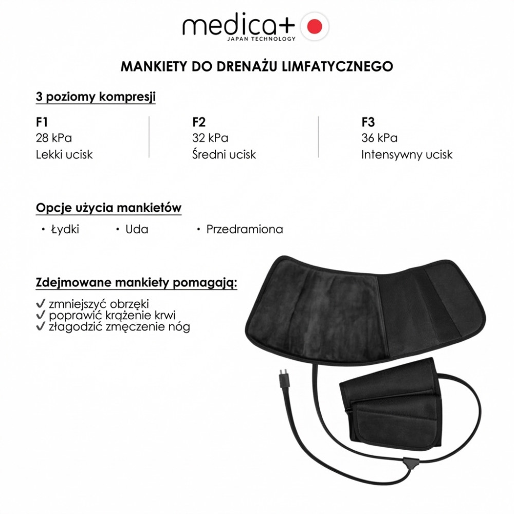 Masażer do stóp MEDICA+ FootMass 8.0 (Japonia)