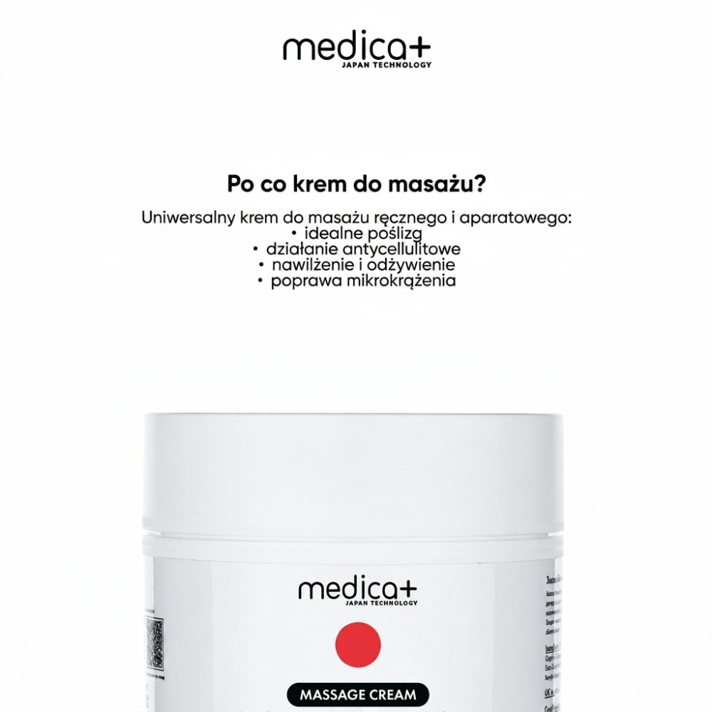 Krem do masażu ciała do wszystkich rodzajów skóry (200 ml) MEDICA+