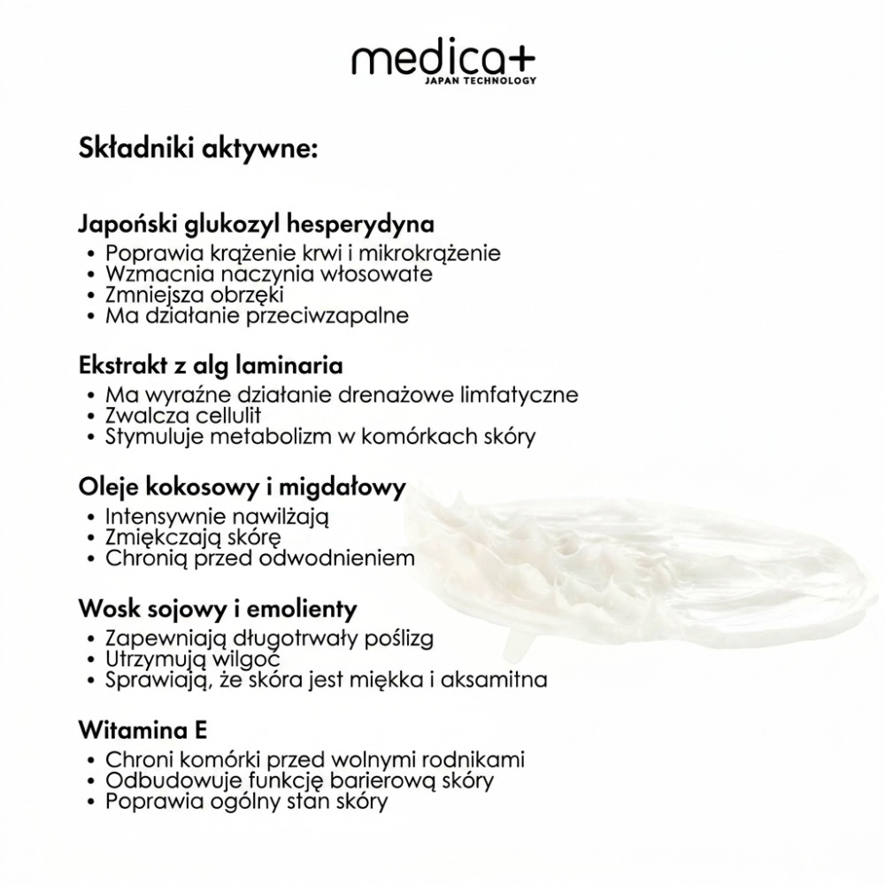Krem do masażu ciała do wszystkich rodzajów skóry (200 ml) MEDICA+