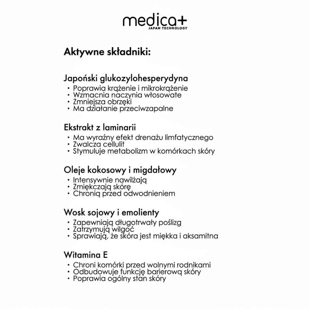Krem do masażu ciała do wszystkich rodzajów skóry (200 ml) MEDICA+