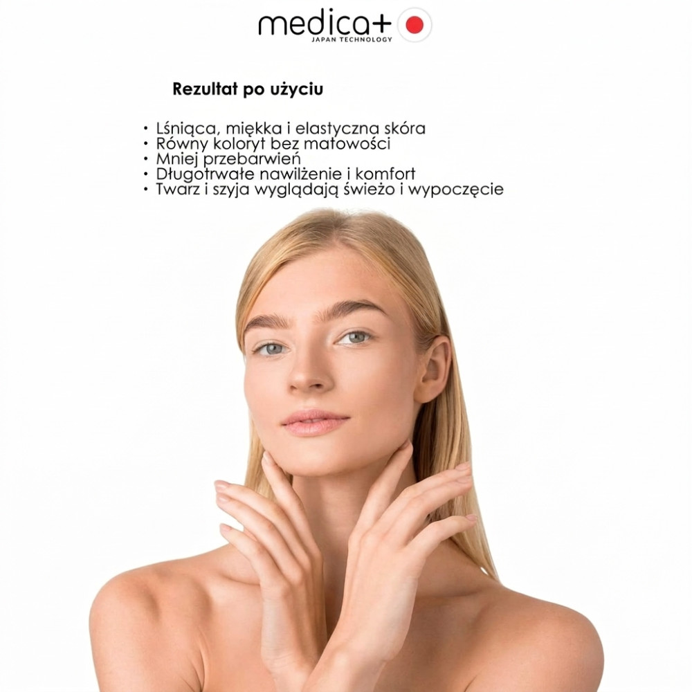 Maska do twarzy i szyi MEDICA+ Vita C Face&amp;amp;Neck Mask (50 ml)