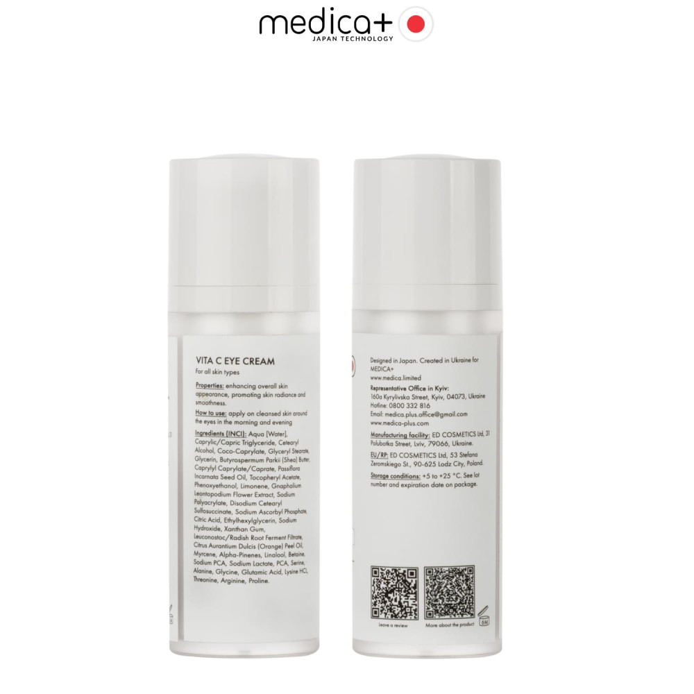 Krem pod oczy MEDICA+ Vita C Eye Cream (30 ml)