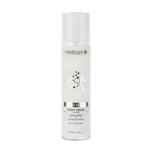 Krem na noc do twarzy z efektem liftingu MEDICA+ Lift & Glow Night Cream (50 ml)