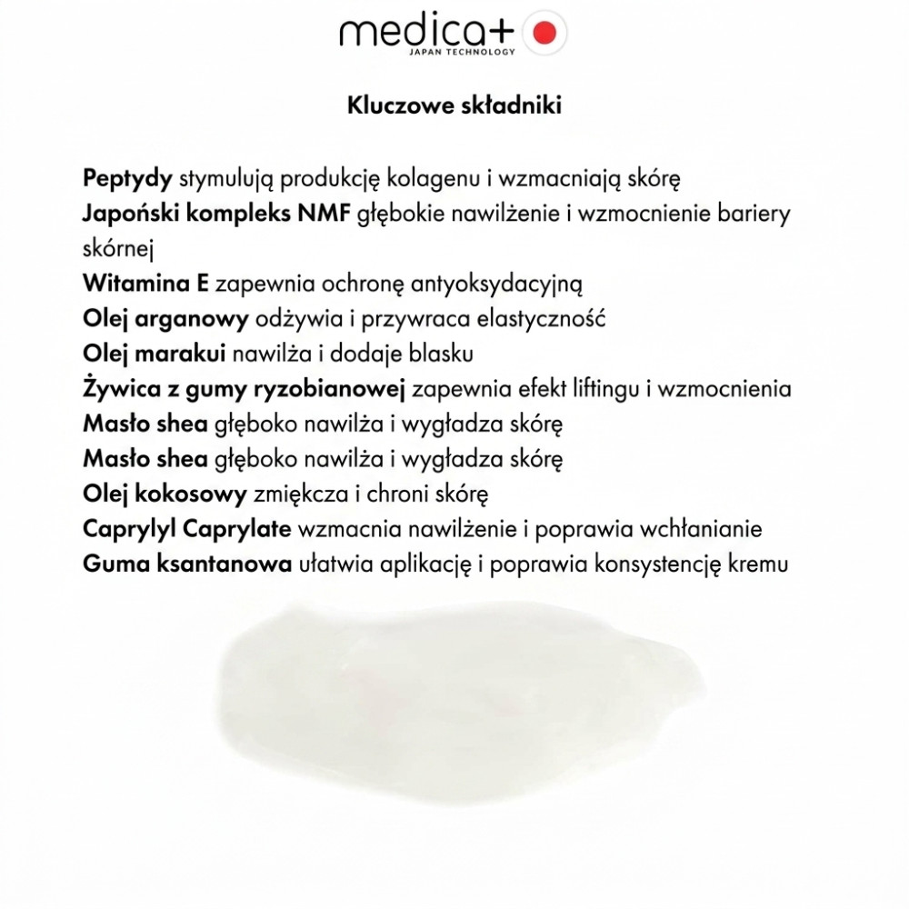 Krem na noc do twarzy z efektem liftingu MEDICA+ Lift &amp;amp; Glow Night Cream (50 ml)