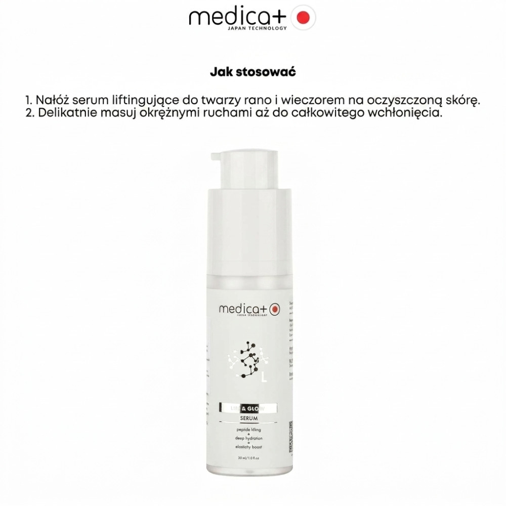 Serum liftingujące do twarzy MEDICA+ Lift &amp; Glow Serum (30 ml)