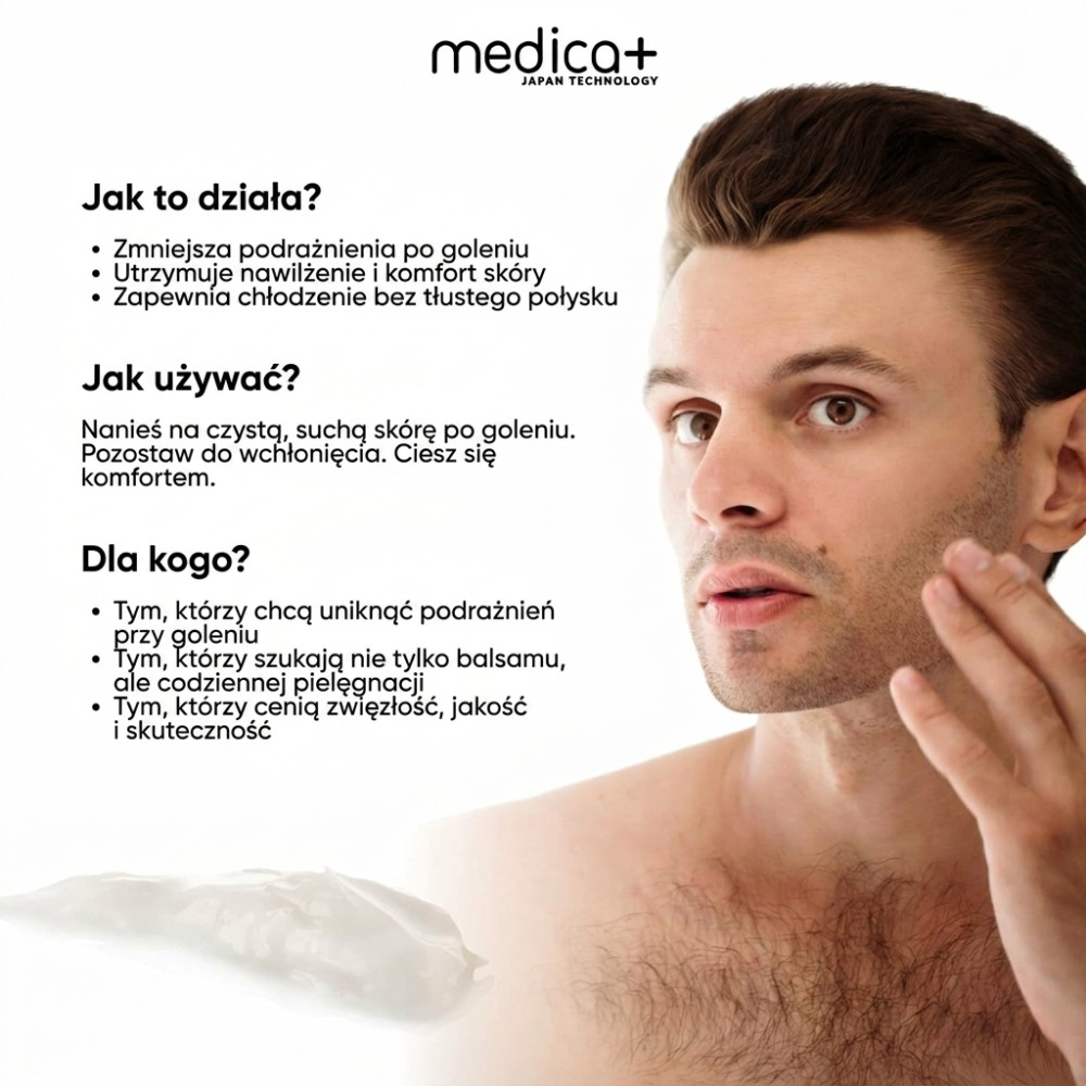 Balsam po goleniu MEDICA+ After-Shave Balm (Japonia)