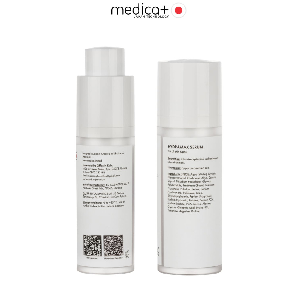 Nawilżające serum do twarzy MEDICA+ Hydramax Serum (30 ml)