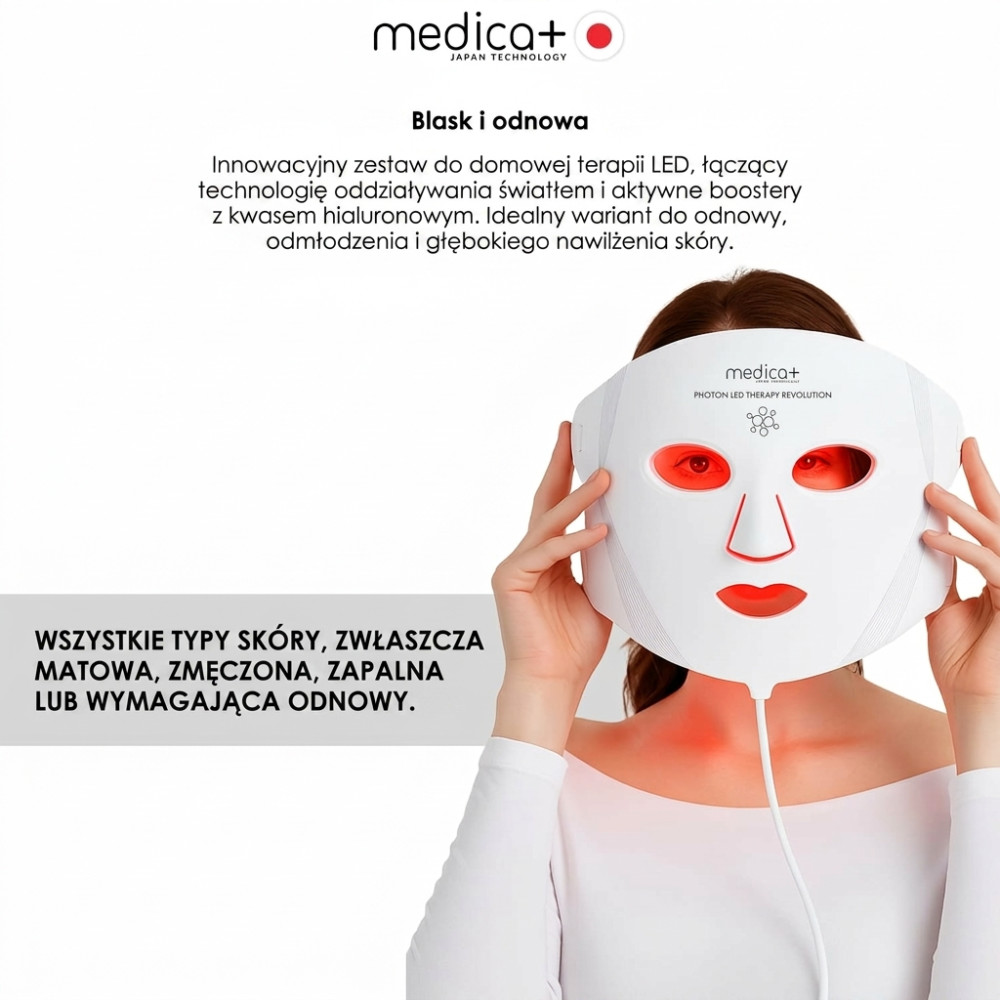 Zestaw MEDICA+ LED Beauty Box „Blask i regeneracja” (Japonia)
