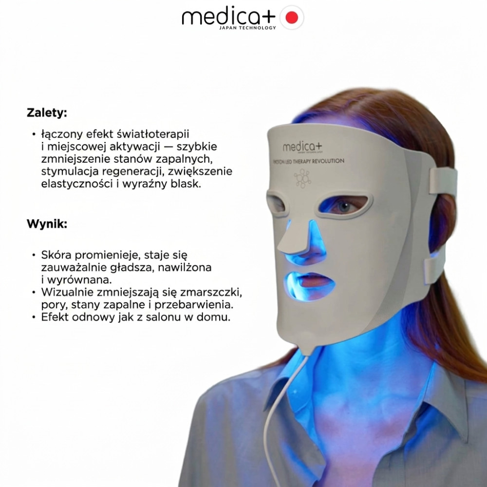 Zestaw MEDICA+ LED Beauty Box „Blask i regeneracja” (Japonia)