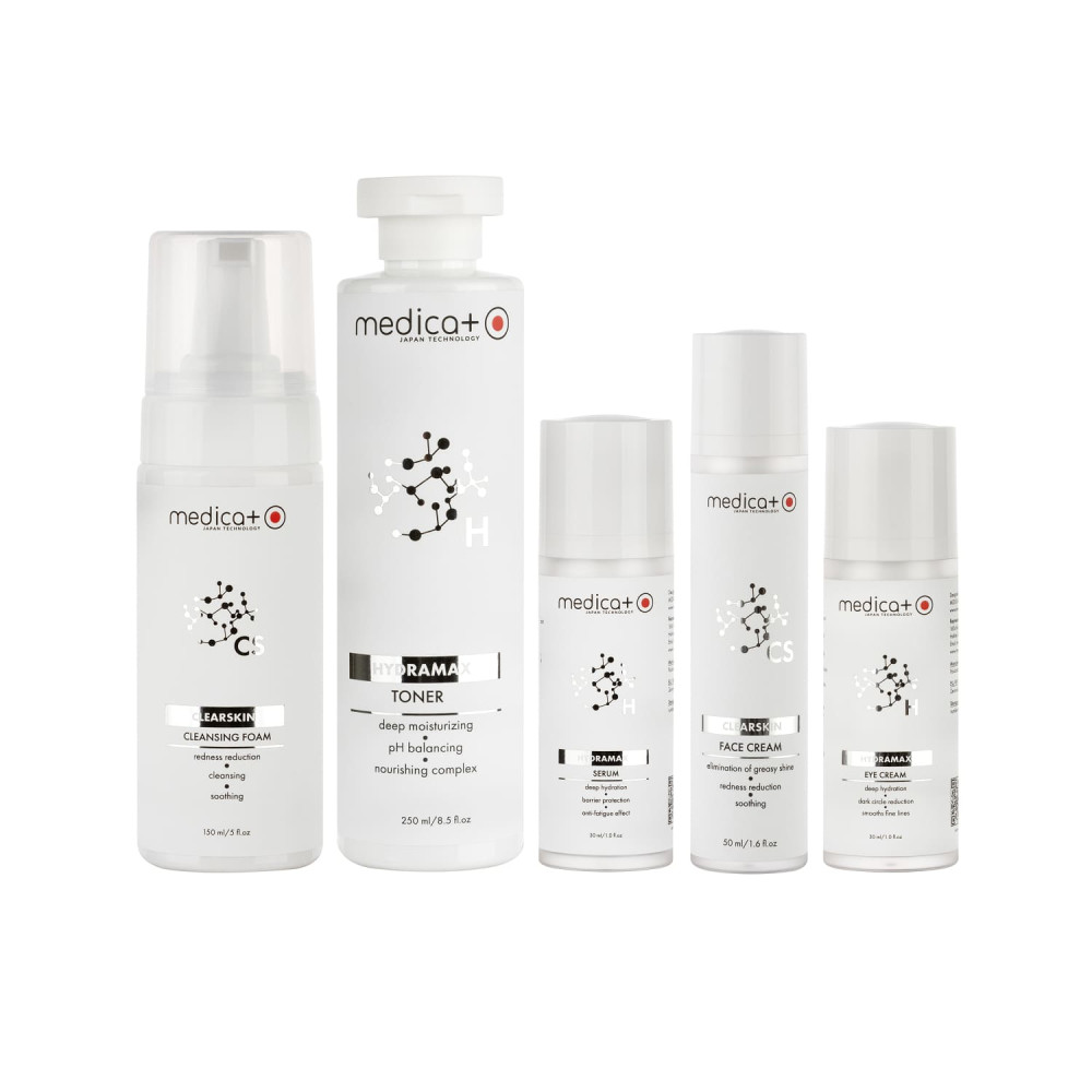 Zestaw kosmetyków MEDICA+ Beauty Box „Świeżość i czystość skóry”
