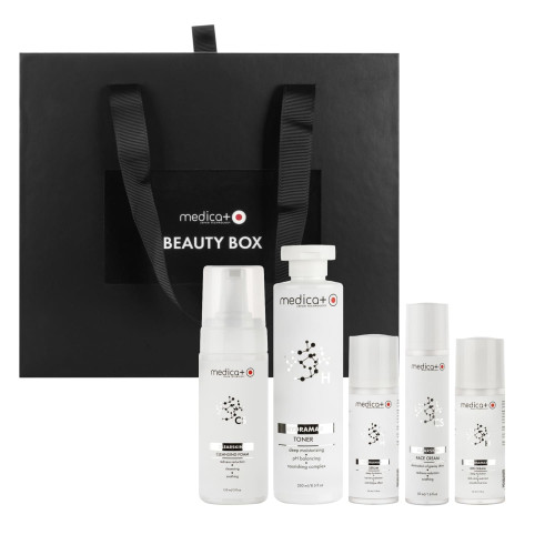 Zestaw kosmetyków MEDICA+ Beauty Box „Świeżość i czystość skóry”