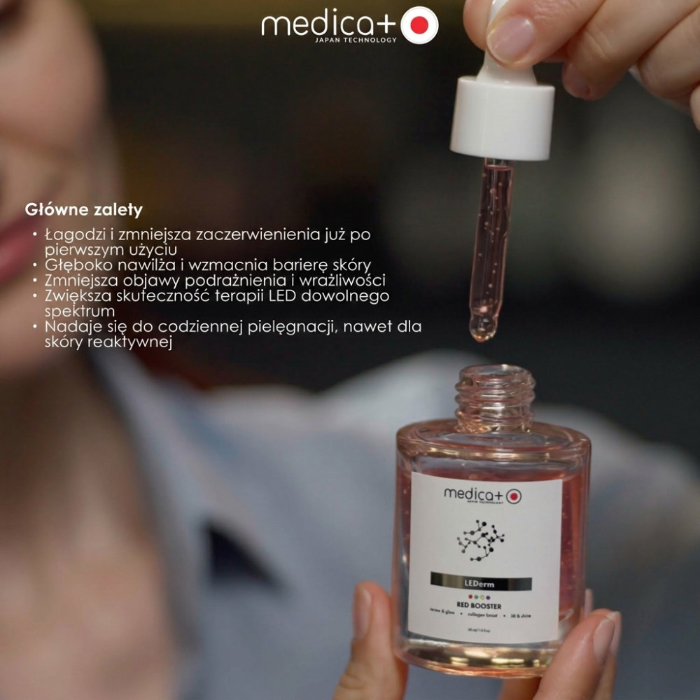 Zestaw wzmacniaczy do terapii LED LEDerm Blue &amp; Red MEDICA+