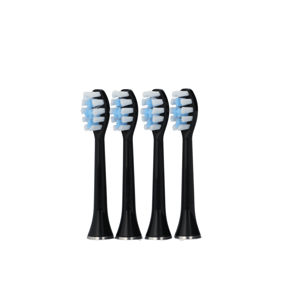 Końcówki do szczoteczki ultradźwiękowej MEDICA + PROBRUSH 9.0 black (4 szt.) (Japonia)