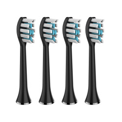 Końcówki do szczoteczki ultradźwiękowej MEDICA + PROBRUSH 9.0 black (4 szt.) (Japonia)