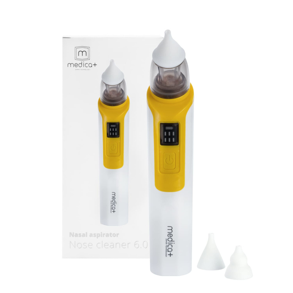 Aspirator do nosa MEDICA+ NOSE CLEANER 6.0, kolor żółty (Japonia)
