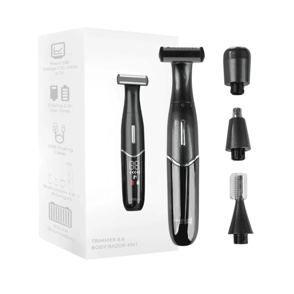 Trymer elektryczny 4 w 1 MEDICA+ Trimmer 8.0 (Japonia)
