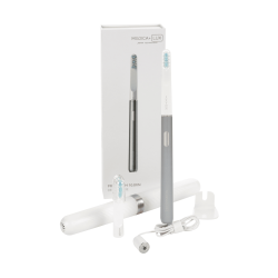 Wybielająca szczoteczka soniczna MEDICA+ Lux 10ХN Aluminum Portable Silver (Japonia)