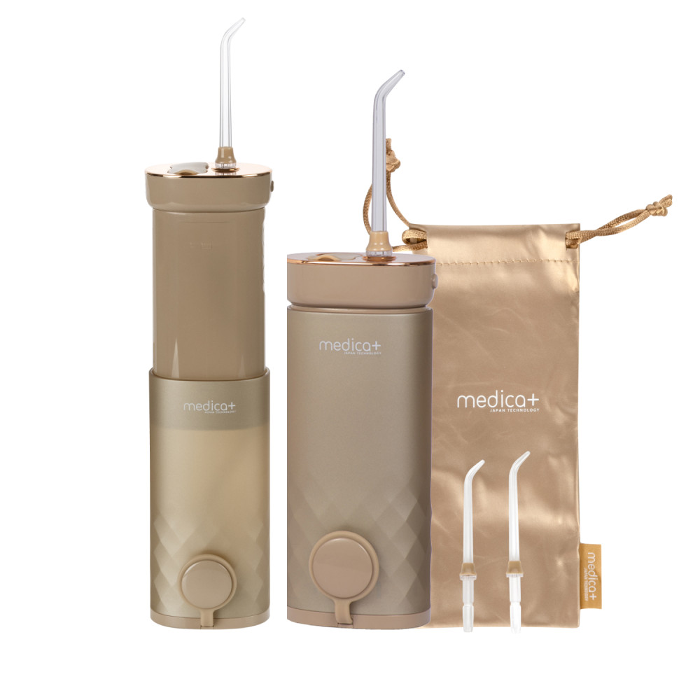 Przenośny irygator MEDICA+ Lux Prowater 10 Gold Soft Touch (Japonia)