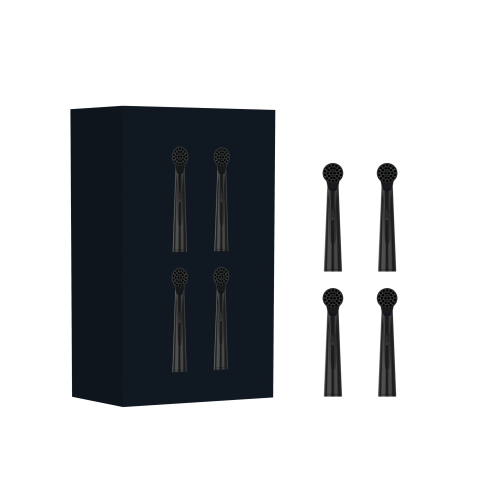 Końcówki do elektrycznej szczoteczki do zębów MEDICA+ ProBrush XO black (4 szt.)